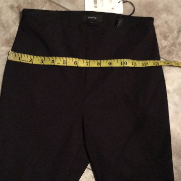 THEORY NWT SEAMED PRECISION PONTE ZIPPER ANKLE LEGGINGS SIZE TALL PETITE - Picture 12 of 12